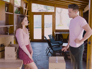 西比尔，搬家日他妈的菊花打桩后入高潮