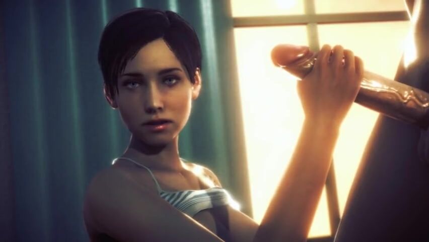 Metro Exodus - Anna blowjob and sex - 3D Porn