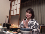 [DANDY-921] 内緒でエグいサービスしてくれたメンズエステ嬢を温泉旅行に誘って生ハメしたら何度も求めるヤリマンだった VOL.8 - 3of5