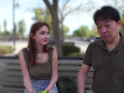 [HIKR-202] ロスでナンパした美ボディ美少女がお金のために日本のキモおじさんとAVデビュー メラニー（19） - 1of5