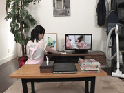 [HUNTC-171] 【完全主観】おとなしそうな出張家政婦にAVを見せつけたら自分から勃起チ○ポに跨って来て - 5of5