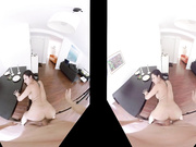 Mother Noemi suck and fuck lucky son in VR porn