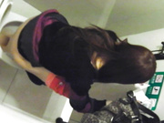 上海某大型商場公共衛生間拍攝到的各式美女少婦如廁 雪白大屁股看得誘惑十足 1080P高清無水印