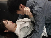 [FNS-011] バイト先コンビニの大好きなスレンダーポニテ彼女が最低なゲス店長に寝取られ言いなり肉オナホに快楽堕ちさせられていた。 吉沢梨亜 - 1of5