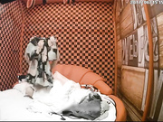 明星级性感美女与公司领导酒店偷情时被服务生提前安装的摄像头暗拍,2人毫不知情干的激情澎湃,女的漂亮男的屌大！