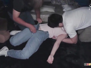 现场惨烈【迷奸MJ丰满爆乳美少妇】ankk030_Ankoku30 两个大男人轮番上，惨叫抽搐要窒息，太暴力 不懂怜香惜玉