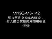 深夜巨乳女神车内狂欢，后入撞击震撼高潮燃爆夜色