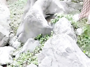 五一假期小姨子与姐夫的峡谷性爱日记游山玩水后入操逼不过瘾又去车上足交内射！