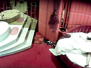 单位中年男领导和漂亮女下属酒店偷情,男的真猛干完后女的睡着了还不放过继续把她操醒,干完后接着又操!国语