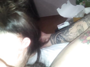 纹身猛男和女友激情做爱 女孩口活很专业舔的太诱惑