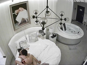 对白清晰眼镜男约炮有儿子的风骚主动美少妇老师进屋就上面舌吻下面手摸屌激情四射脱光玩丝袜足交啪啪呻吟太刺激