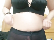 高颜值红唇少妇和链子男友双人啪啪 开裆黑丝猛操性感大屁股多种姿势非常诱人