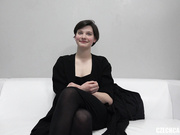 捷克面试系列花季少女粉嫩竹笋奶翘臀短发妹Anna被摄影师推油啪啪啪