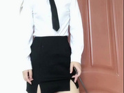 抖音网红『仙仙小草莓』高价私人定制 剧情扮演迷人女教师被学生侵犯用自慰棒插的白浆直流