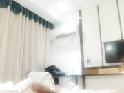 国产TS系列高颜值的大奶美妖七七骑乘上位精瘦的小哥 被大鸡巴操的说“我受不了了”